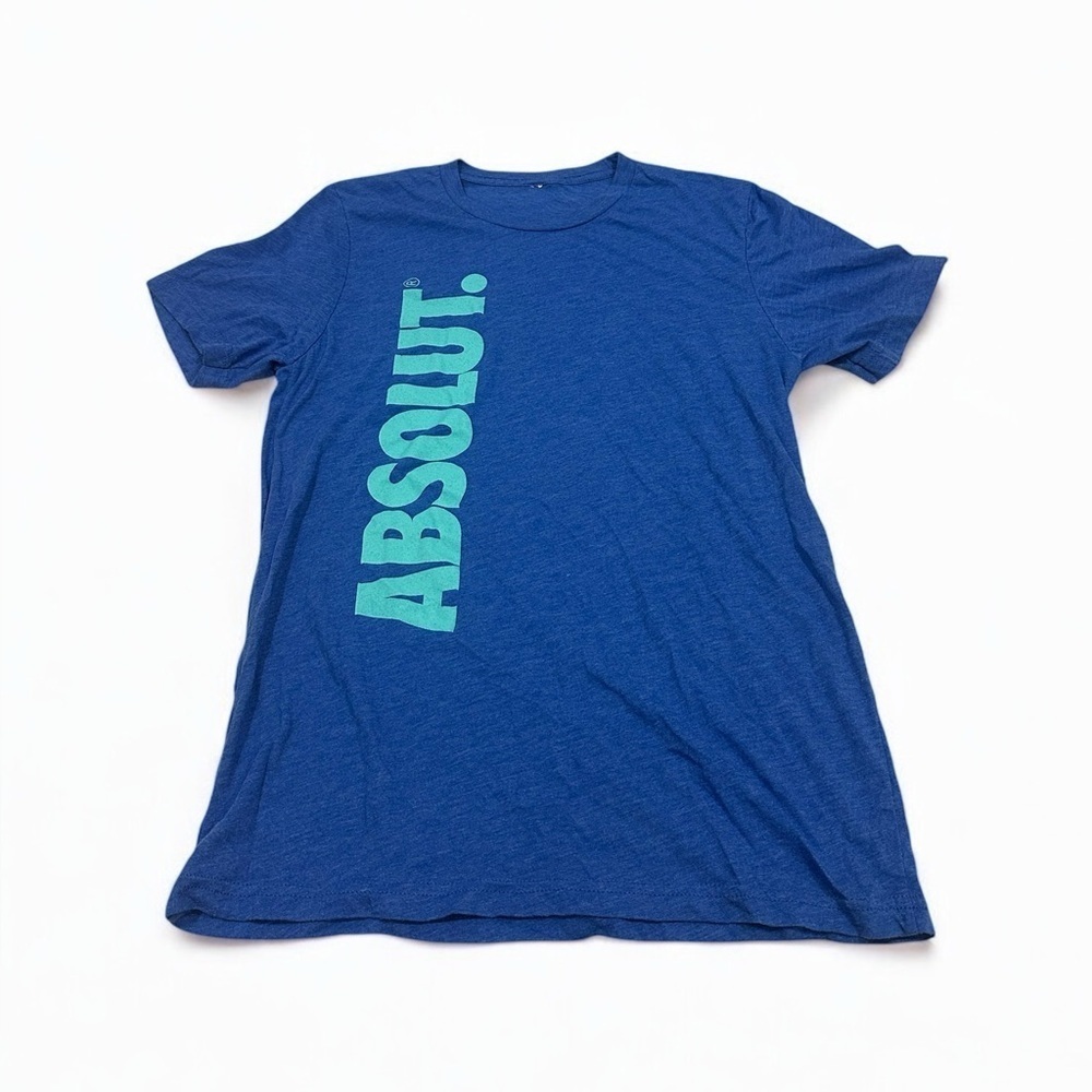 Men’s Absolut Vodka Blue T-Shirt Small